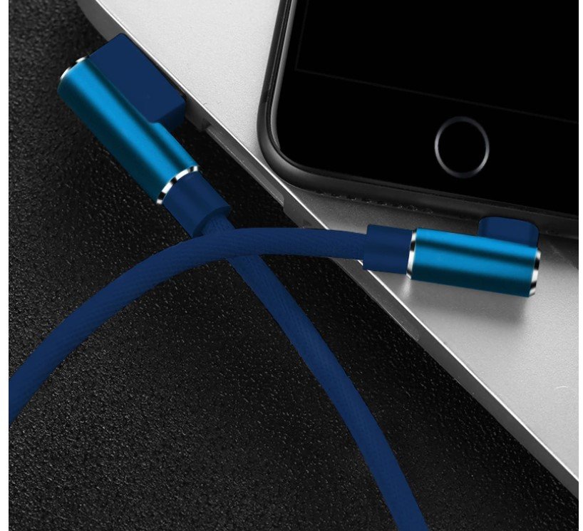 90 Degree Charging Cable for iPhone